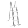 Intex Prism Ø 457x122 Cm Stål Rundt Overjordisk Basseng, Grey / blue, 16805L