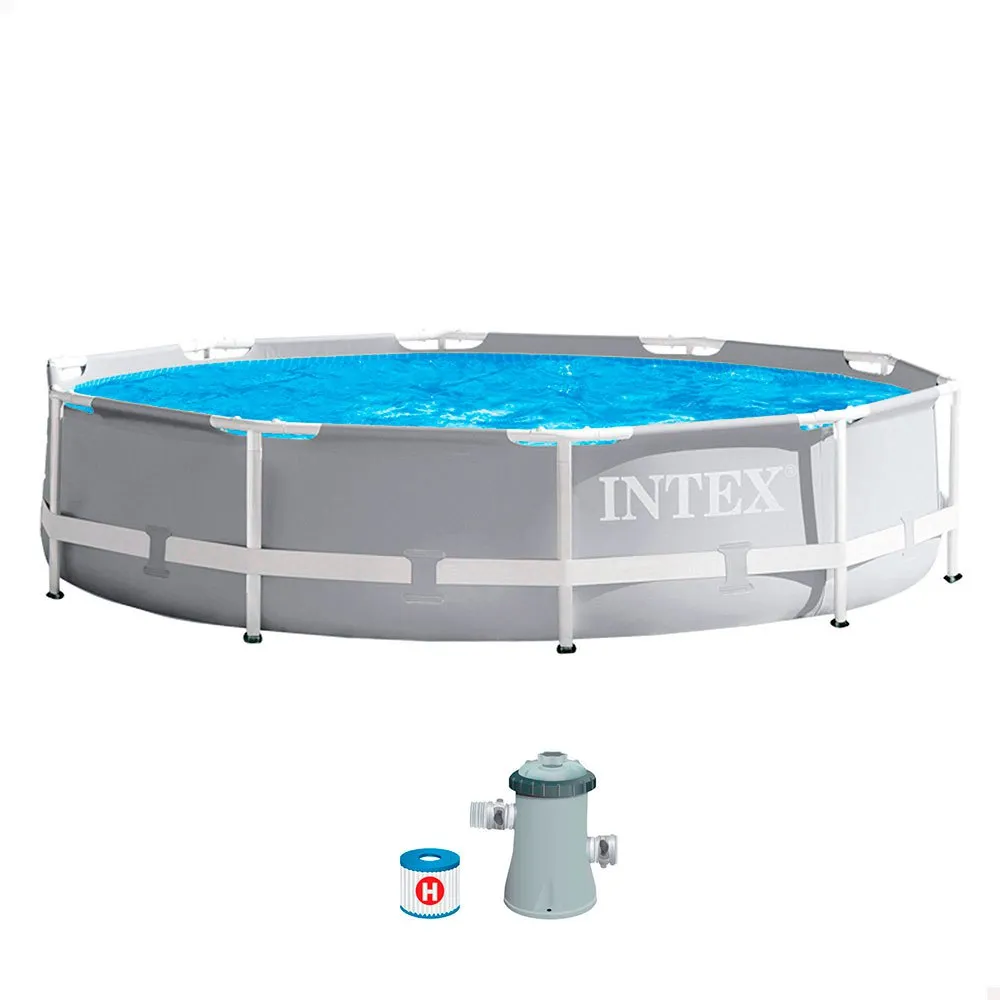 Intex Prisma Frame Round Collapsible With Filter Basseng unisex, One size