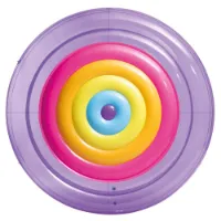 Intex Rainbow Fiesta Beach Ø201cm Luftmadrass For Basseng unisex Intex Rainbow Fiesta Beach Ø201cm Luftmadrass For Basseng unisex