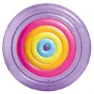 Intex Rainbow Fiesta Beach Ø201cm Luftmadrass For Basseng unisex, Multicolor, Ø201cm