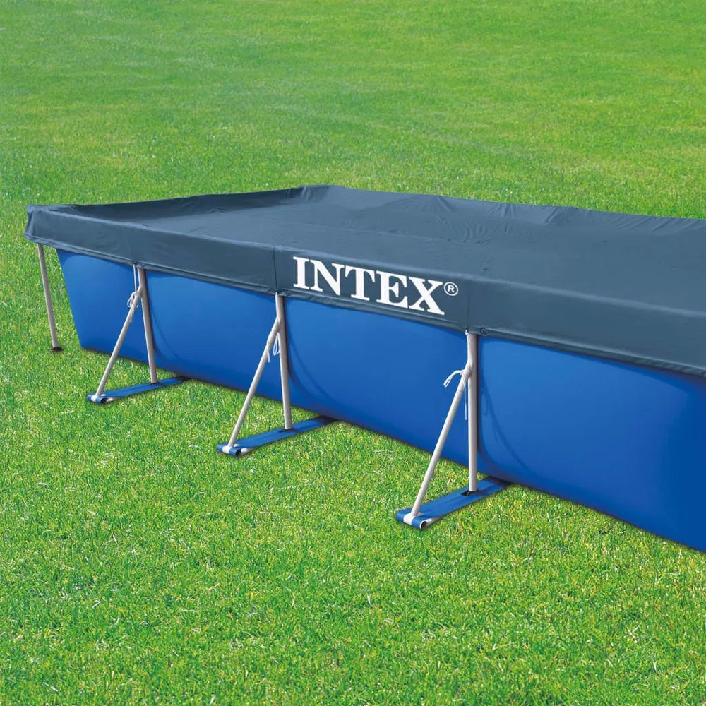 Intex Rektangulært Bassengtrekk 28039 28039 450x220 Cm unisex, Blue, One Size