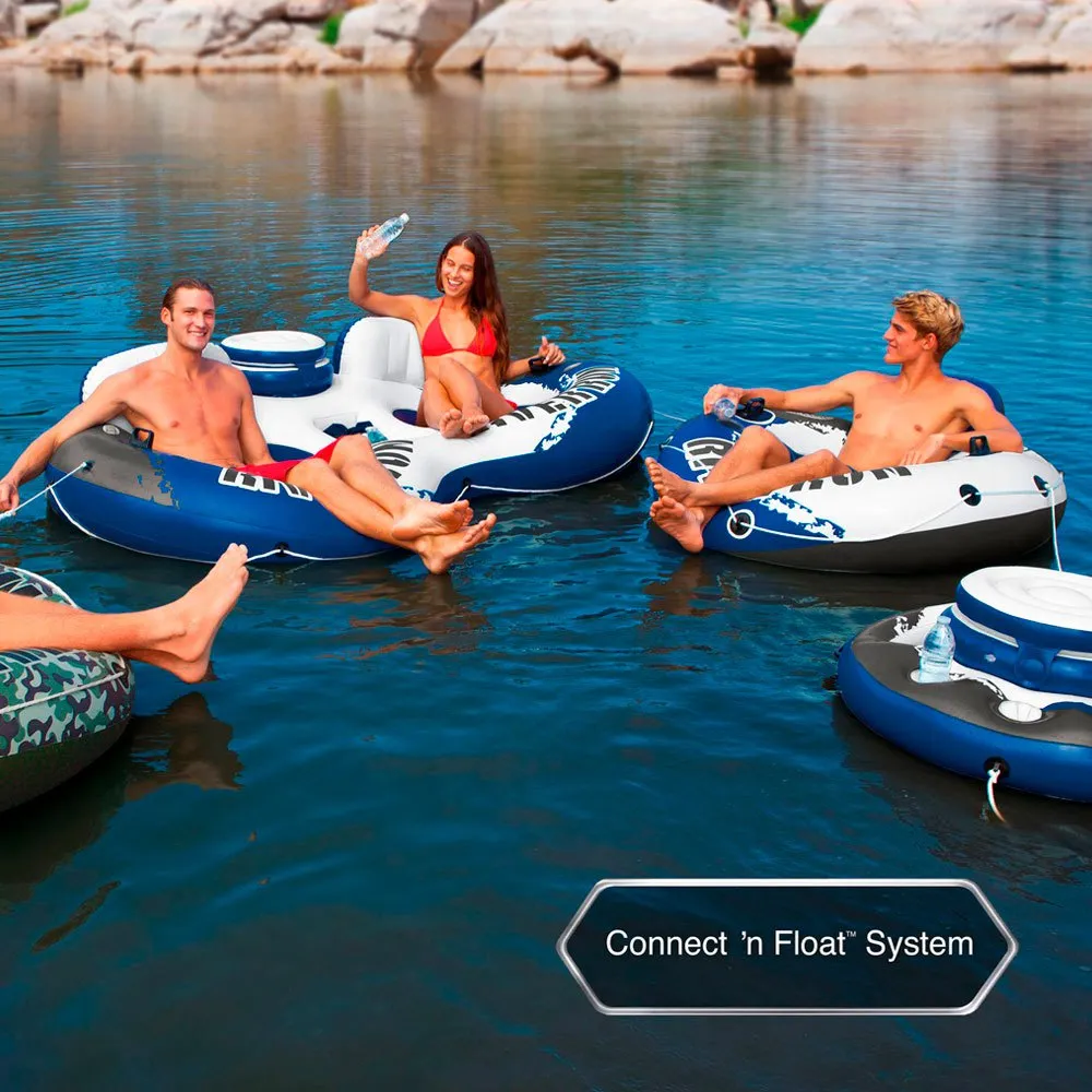 Intex River Run 2 Strandtralle Med Doble Hjul Og Kjølebag unisex, 243 x 157cm