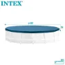 Intex Round Bassengdekke unisex, Blue, 457cm