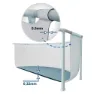 Intex Round Collapsible Prisma Frame Range Basseng, 366 x 76cm