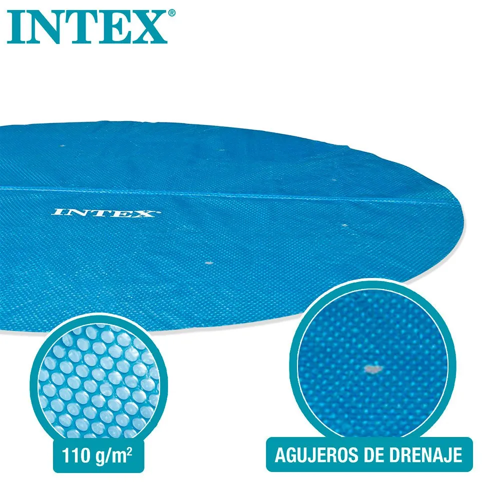 Intex Solar Bassengdekke 305 Cm unisex, Blue, For Easy Set/Metal Frame Pools