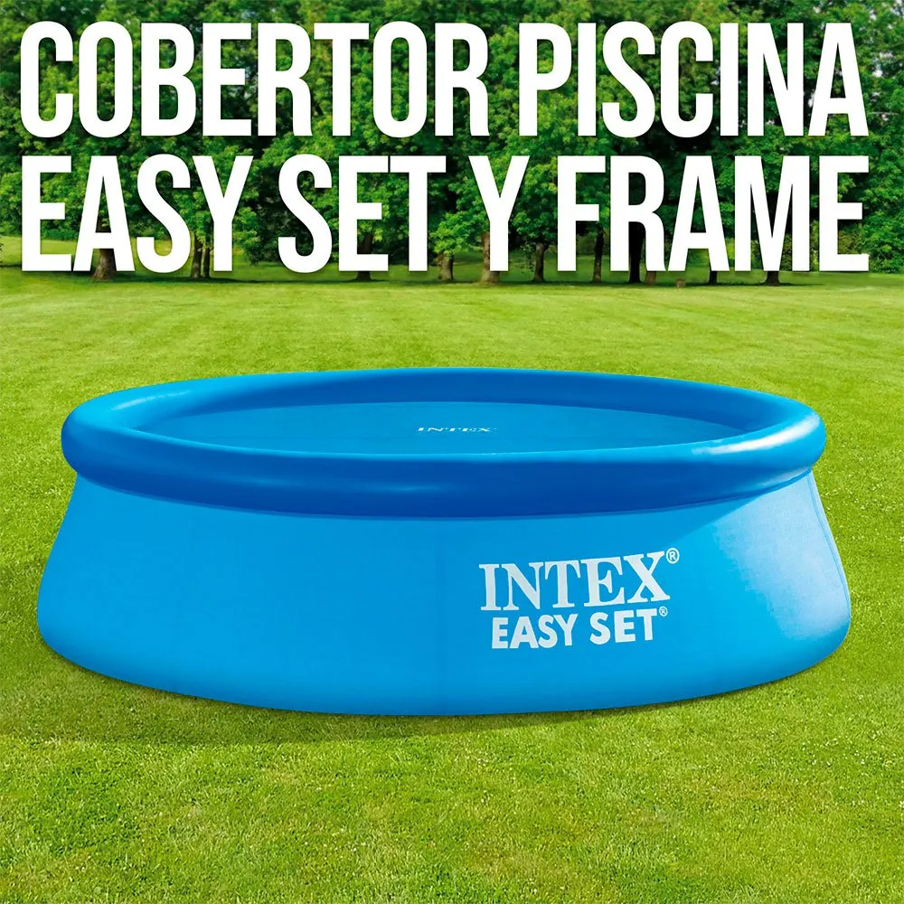 Intex Solar Bassengdekke 305 Cm unisex, Blue, For Easy Set/Metal Frame Pools