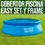 Intex Solar Bassengdekke 305 Cm unisex, Blue, For Easy Set/Metal Frame Pools