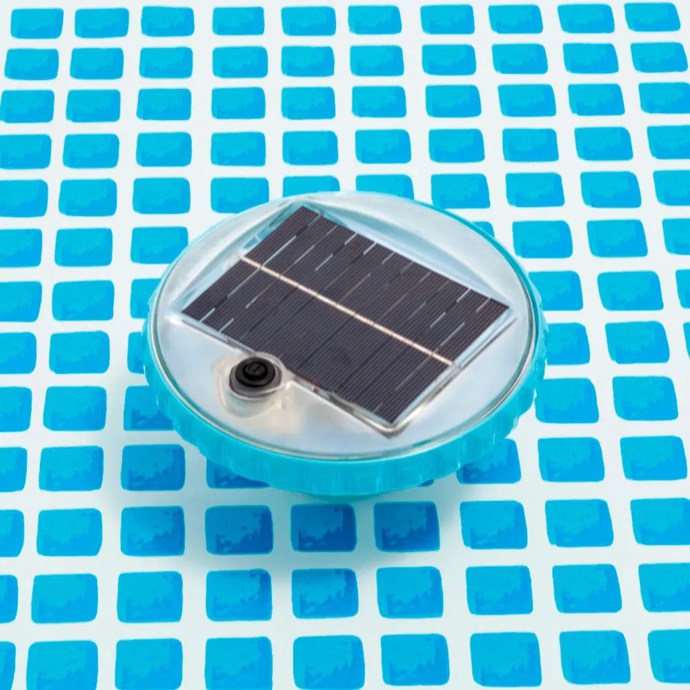 Intex Solar Powered Floating Led Lys unisex, White / blue, One Size