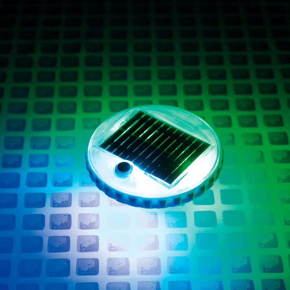 Intex Solar Powered Floating Led Lys unisex, White / blue, One Size