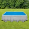 Intex Solcelledeksel Til Basseng I Polyetylen 378x186 Cm unisex, Multicolor, One Size