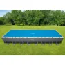 Intex Solcelledeksel Til Basseng (polyetylen) 960x466 Cm unisex, Blue, One Size
