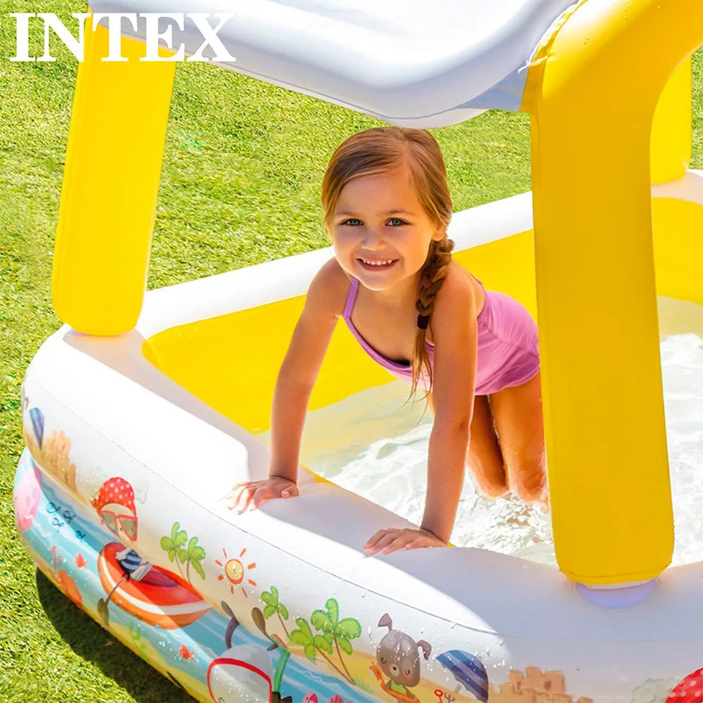 Intex Solskjerming Basseng unisex, White / blue / multi, 295L Intex Solskjerming Basseng unisex, White / blue / multi, 295L