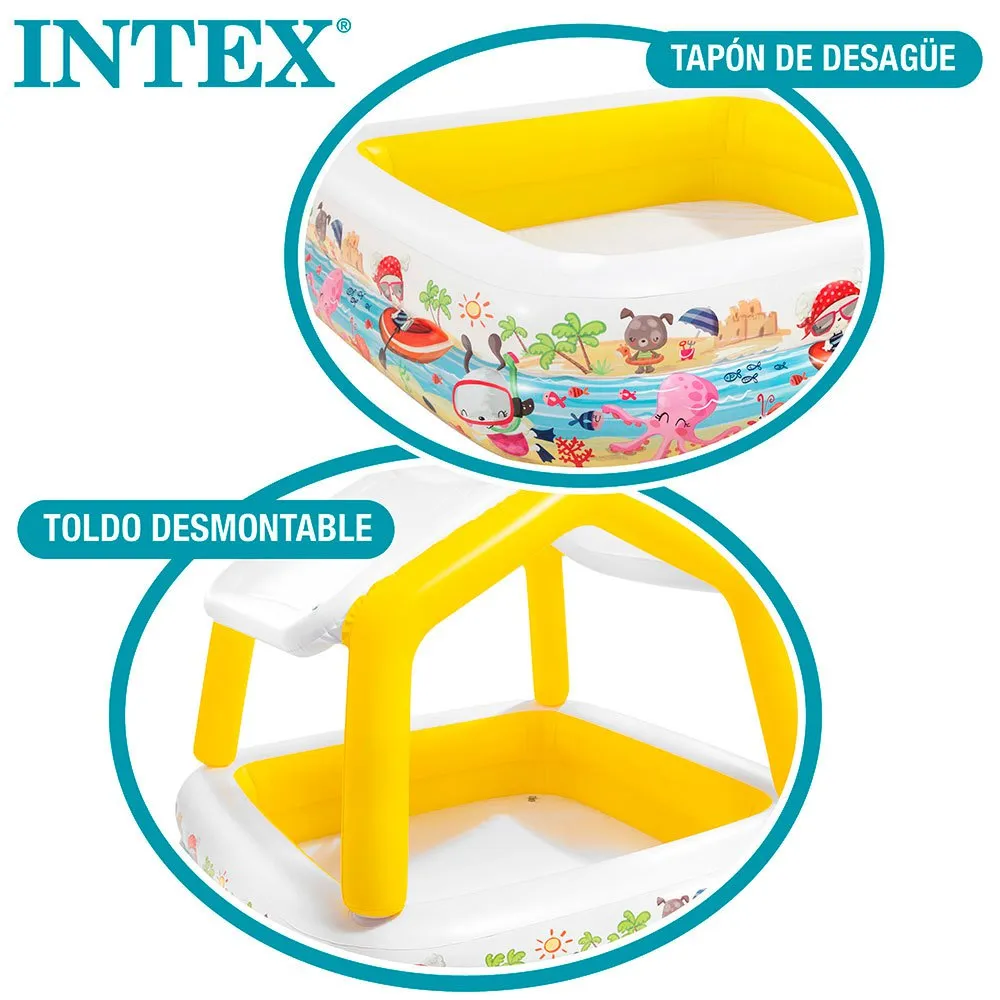 Intex Solskjerming Basseng unisex, White / blue / multi, 295L Intex Solskjerming Basseng unisex, White / blue / multi, 295L