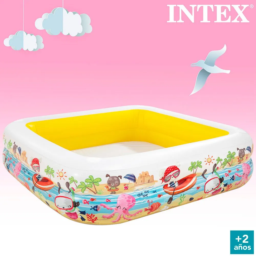 Intex Solskjerming Basseng unisex, White / blue / multi, 295L Intex Solskjerming Basseng unisex, White / blue / multi, 295L