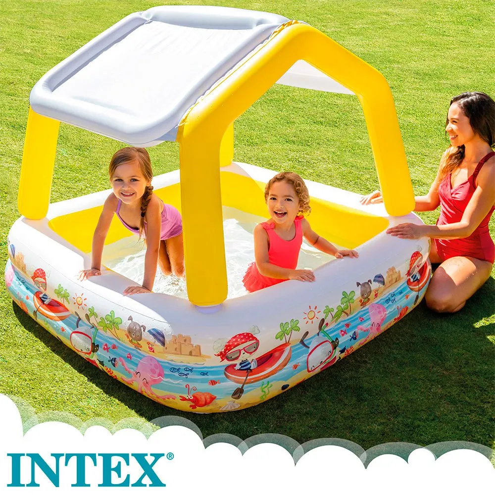 Intex Solskjerming Basseng unisex, White / blue / multi, 295L Intex Solskjerming Basseng unisex, White / blue / multi, 295L
