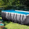 Intex Soltrekkrull Til Rektangulære Basseng unisex, Black, 274-488cm