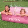 Intex Stål Overjordisk Basseng Med Firkantet Ramme 122x122x30 Cm, Pink, 342L