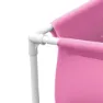 Intex Stål Overjordisk Basseng Med Firkantet Ramme 122x122x30 Cm, Pink, 342L