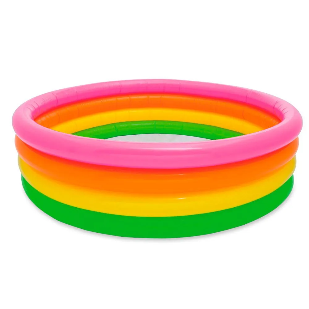 Intex Sunset 4-ringers Basseng unisex, Multicolor, 617L Intex Sunset 4-ringers Basseng unisex, Multicolor, 617L
