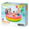 Intex Sunset 4-ringers Basseng unisex, Multicolor, 617L