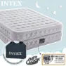 Intex Supreme Fiber-tech Dobbel Luftmadrass, Grey, 152 x 203 x 51cm
