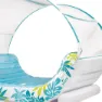Intex Tropical Canopy Lounge Luftmadrass For Basseng unisex, White / blue, 224 x 150 x 165cm