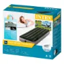 Intex Tvilling Camping Med Fiber-tech Madrass, Green / grey, 76 x 191 x 25cm