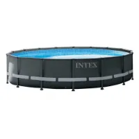 Intex Ultra Xtr 488x122 Cm Stål Rundt Overjordisk Basseng Intex Ultra Xtr 488x122 Cm Stål Rundt Overjordisk Basseng