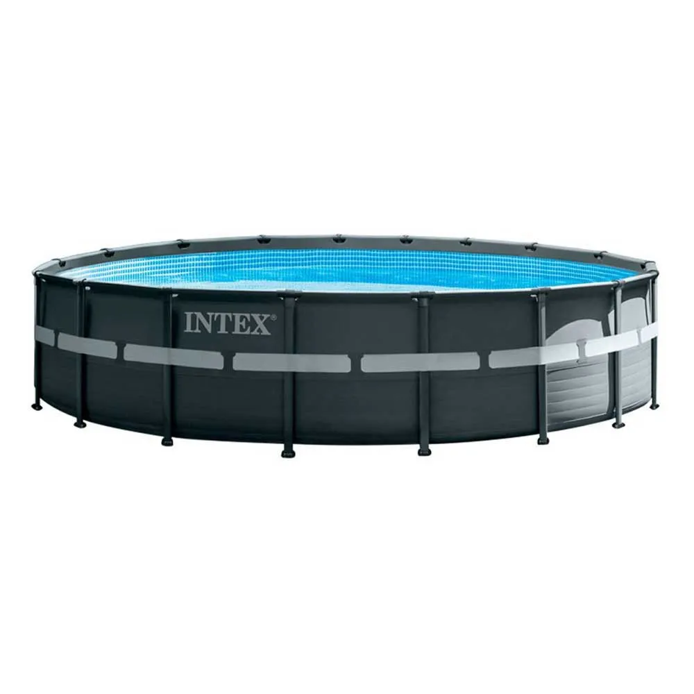 Intex Ultra Xtr 549x132 Cm Stål Rundt Overjordisk Basseng unisex, Grey / blue, 26330L