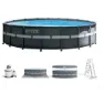 Intex Ultra Xtr 549x132 Cm Stål Rundt Overjordisk Basseng unisex, Grey / blue, 26330L