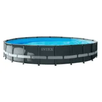 Intex Ultra Xtr 610x122 Cm Stål Rundt Overjordisk Basseng Intex Ultra Xtr 610x122 Cm Stål Rundt Overjordisk Basseng