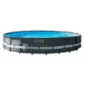 Intex Ultra Xtr 610x122 Cm Stål Rundt Overjordisk Basseng, Grey / blue, 30079L