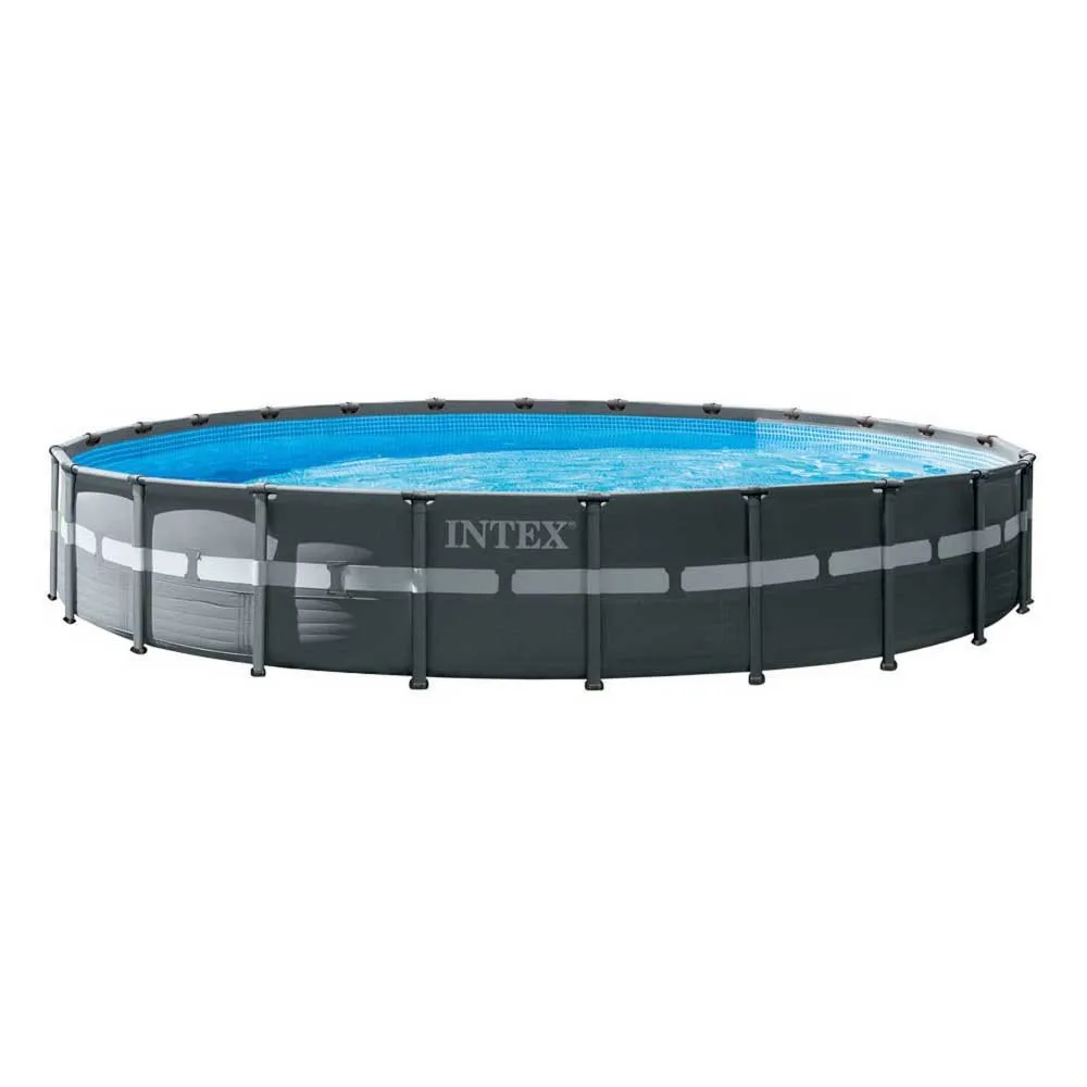Intex Ultra Xtr 732x132 Cm Stål Rundt Overjordisk Basseng unisex, Grey / blue, 47241L Intex Ultra Xtr 732x132 Cm Stål Rundt Overjordisk Basseng unisex, Grey / blue, 47241L