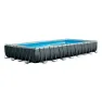 Intex Ultra Xtr 975x488x132 Cm Stål Rektangulært Over Bakken Basseng Med Ramme unisex, Grey / blue, 54368L