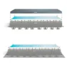 Intex Ultra Xtr 975x488x132 Cm Stål Rektangulært Over Bakken Basseng Med Ramme unisex, Grey / blue, 54368L