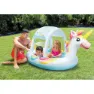 Intex Unicorn 254x132x109 Cm Rund Oppblåsbar Basseng unisex, Multicolor, 130L