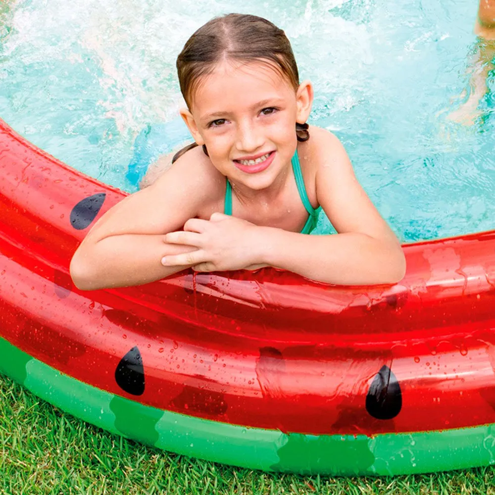 Intex Watermelon Oppblåsbar Basseng unisex, Red, One Size