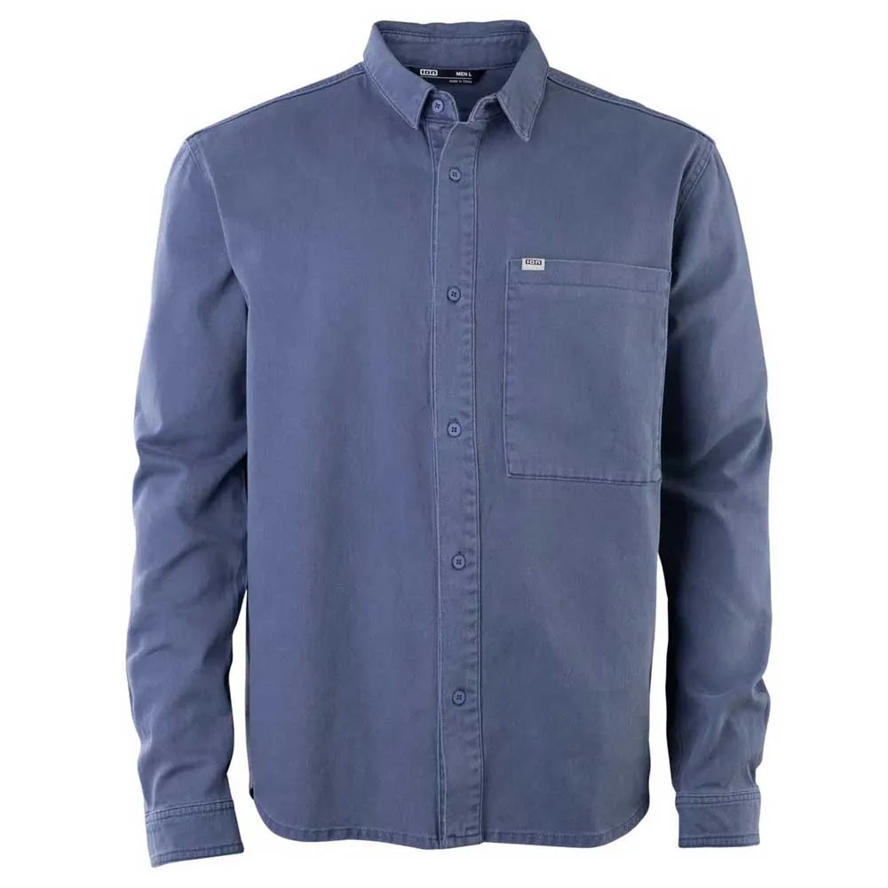 ION ic Denim Skjorte Med Lange Ermer