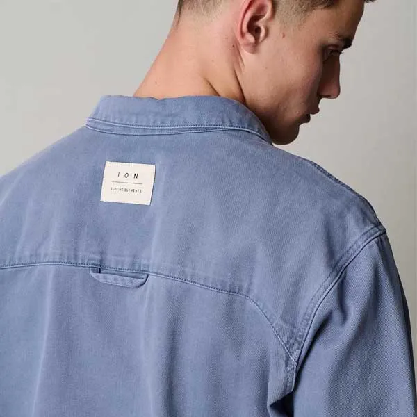 ION ic Denim Skjorte Med Lange Ermer