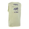 ION Tank No Bad Days Ermeløs T-skjorte, Bleached / lemon, XS