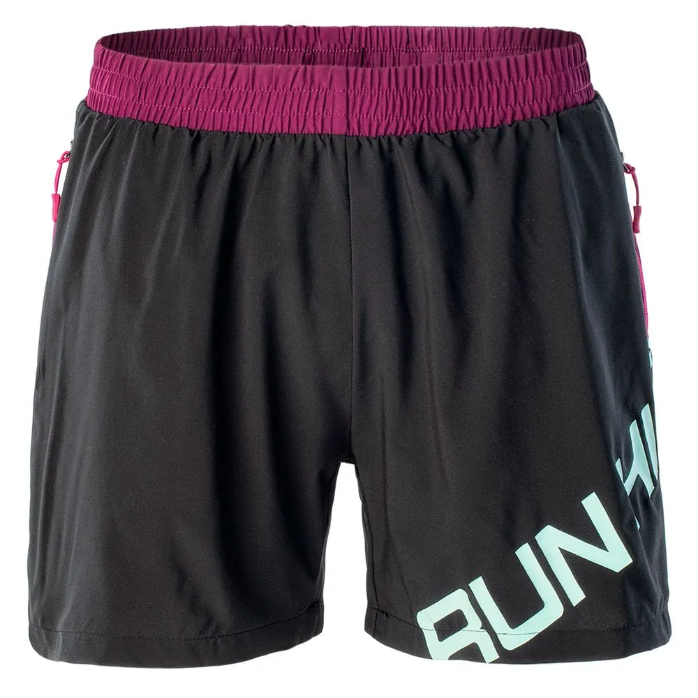 IQ Erio Shorts female, Black / dark purple
