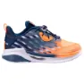 Outer space / flame orange