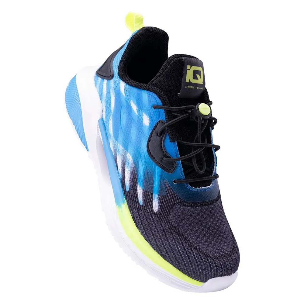 IQ Flow Treningssko male, Navy / blue / lime, EU 31