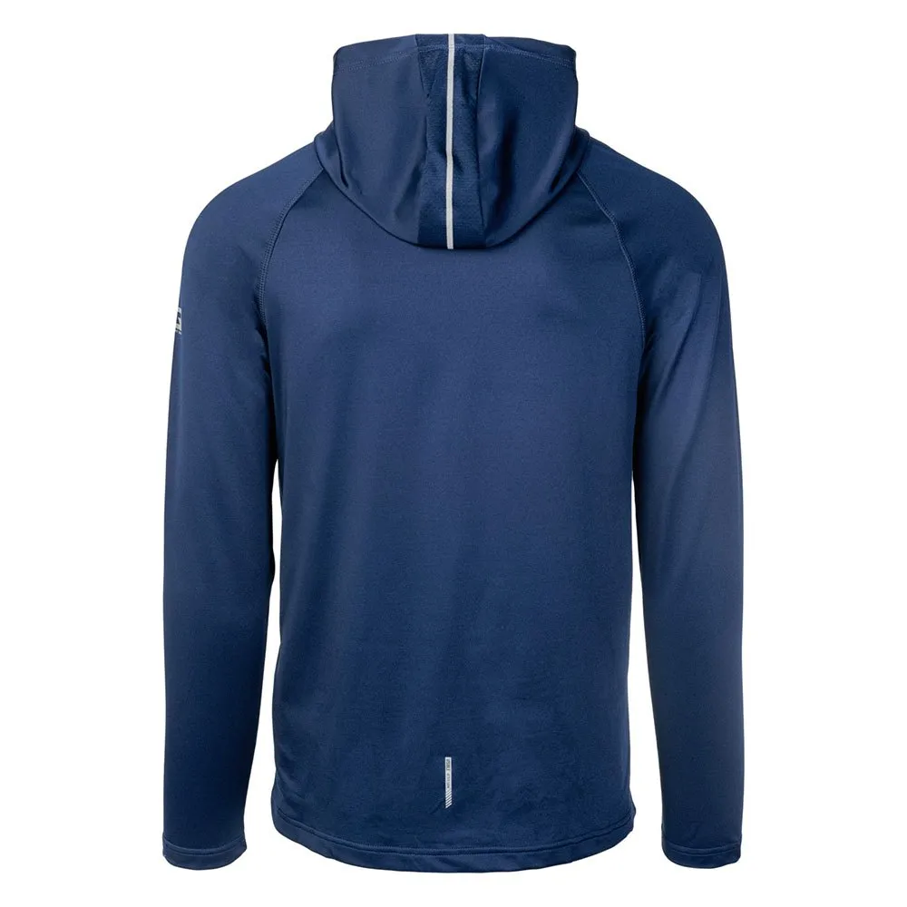 IQ Lanse Halv Glidelås Langarmet T-skjorte male, Medieval blue