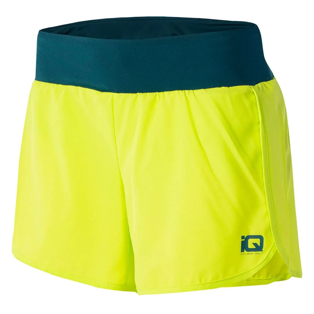 IQ Naima Shorts female, Acid lime / deep teal