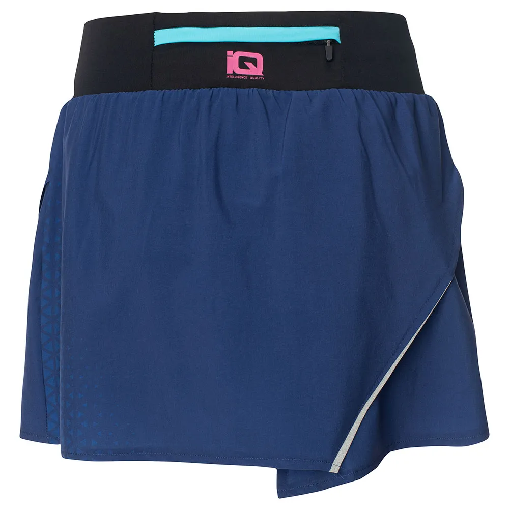 IQ Raila Skjørt, Blue depths / mazarine blue triangle