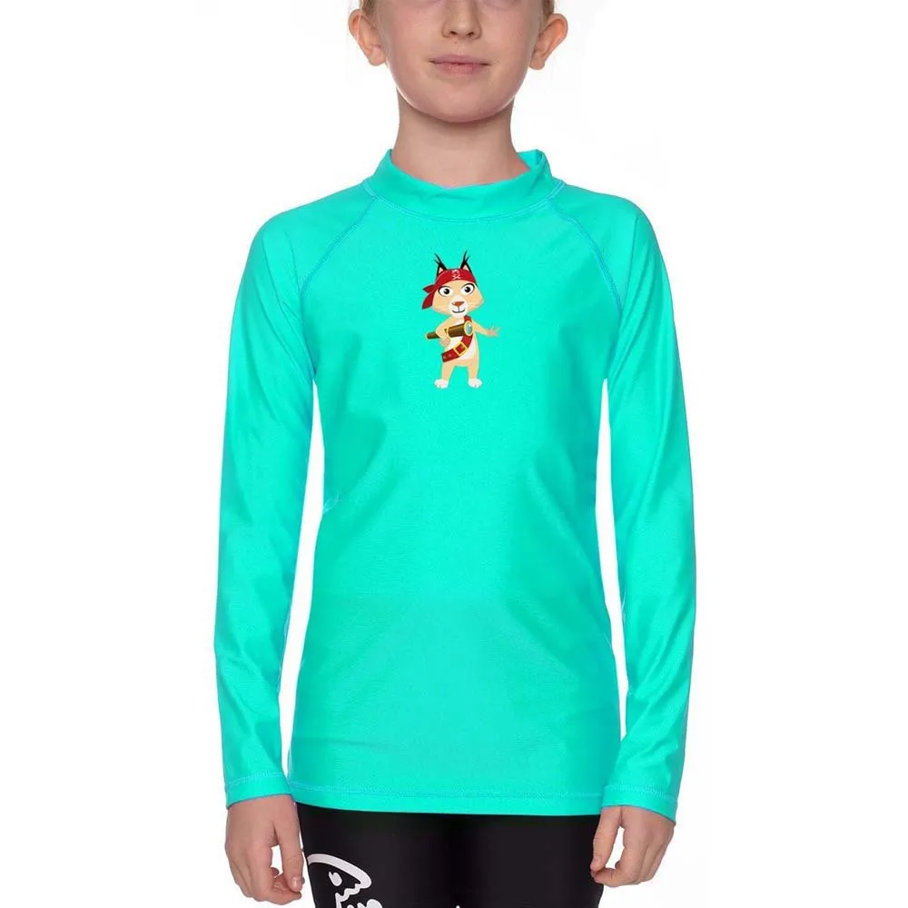 Iq-uv Uv Aqua Eva Junior Uv-beskyttende Langermet T-skjorte unisex