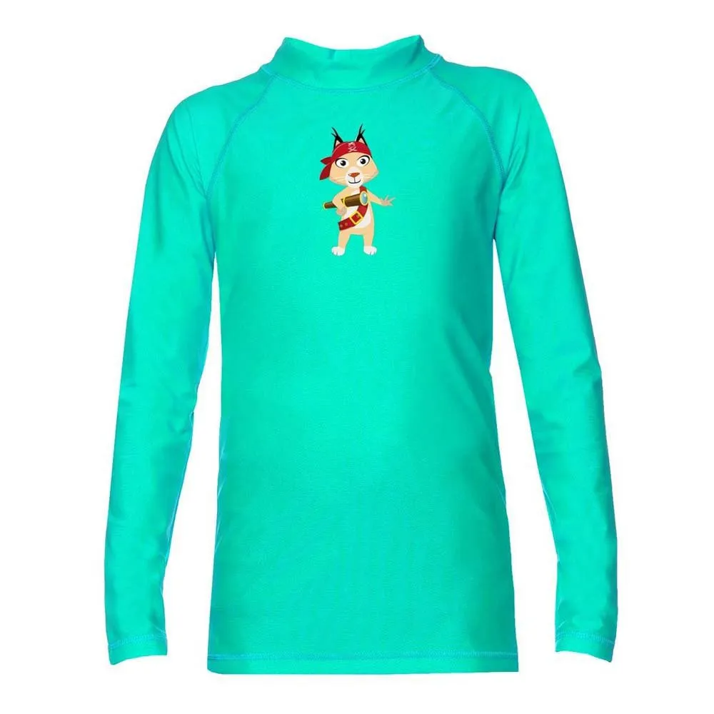 Iq-uv Uv Aqua Eva Junior Uv-beskyttende Langermet T-skjorte unisex