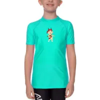 Iq-uv Uv Aqua Eva Junior Uv-beskyttende T-skjorte Med Korte Ermer unisex