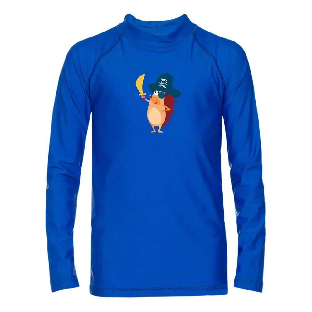 Iq-uv Uv Aqua Igelchen Junior Uv-beskyttende Langermet T-skjorte unisex